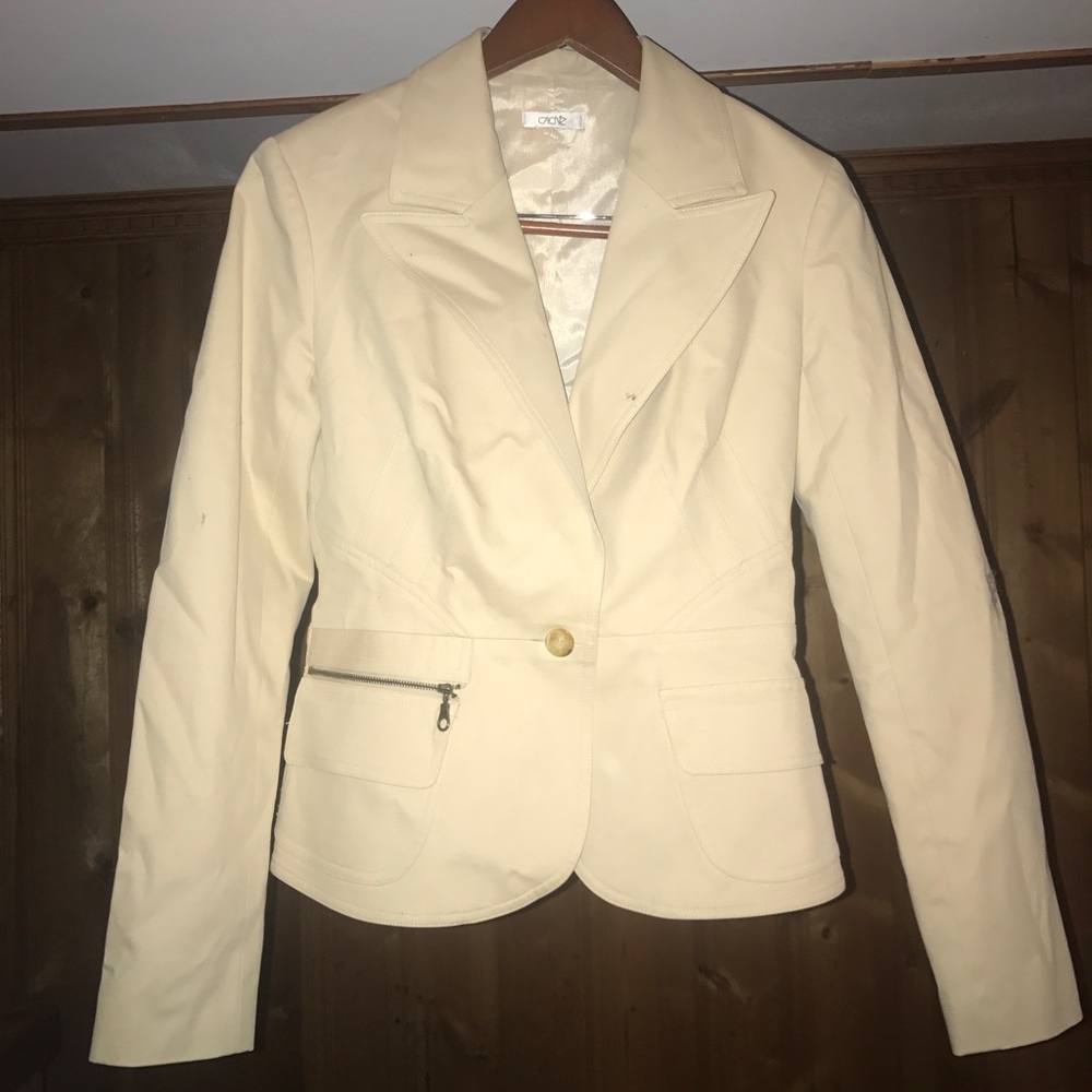 Cache Blouse Women's /cream color/ size medium